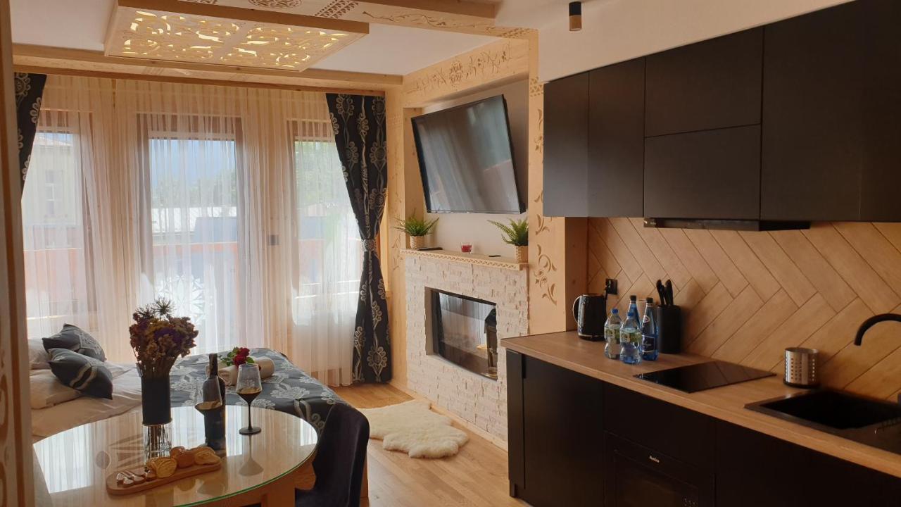 Villa Fortuna - Regionalne Apartamenty & Spa - Sauna, Grill, Jacuzzi Z Widokiem Na Tatry Zakopane Bagian luar foto