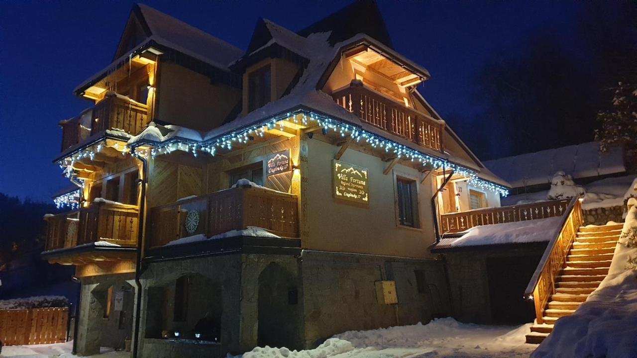 Villa Fortuna - Regionalne Apartamenty & Spa - Sauna, Grill, Jacuzzi Z Widokiem Na Tatry Zakopane Bagian luar foto